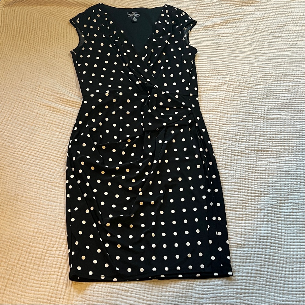 American Living polka dot dress
